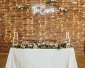 Hannah + David Sweetheart Table 